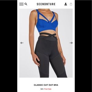 SECNDTURE CLASSIC CUT OUT BRA